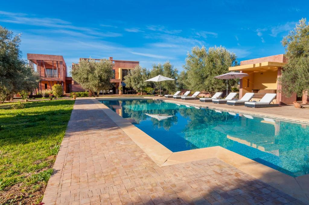 Piscine du riad