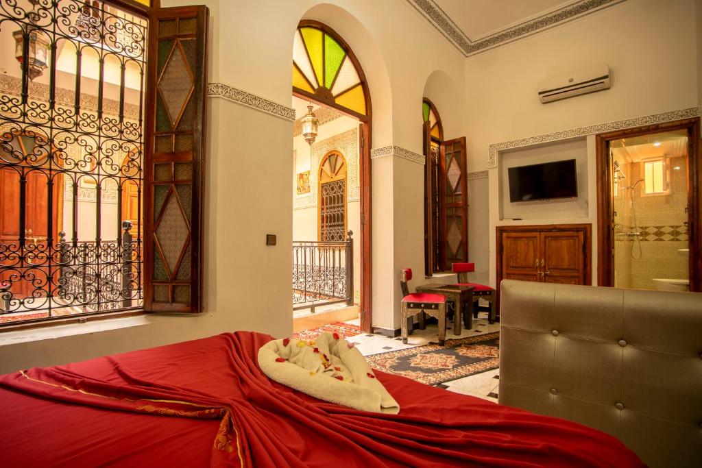 Piscine du riad