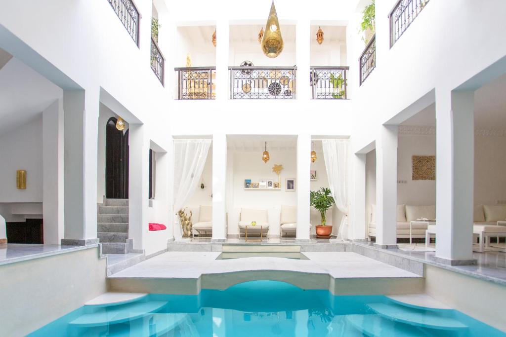 Piscine du riad