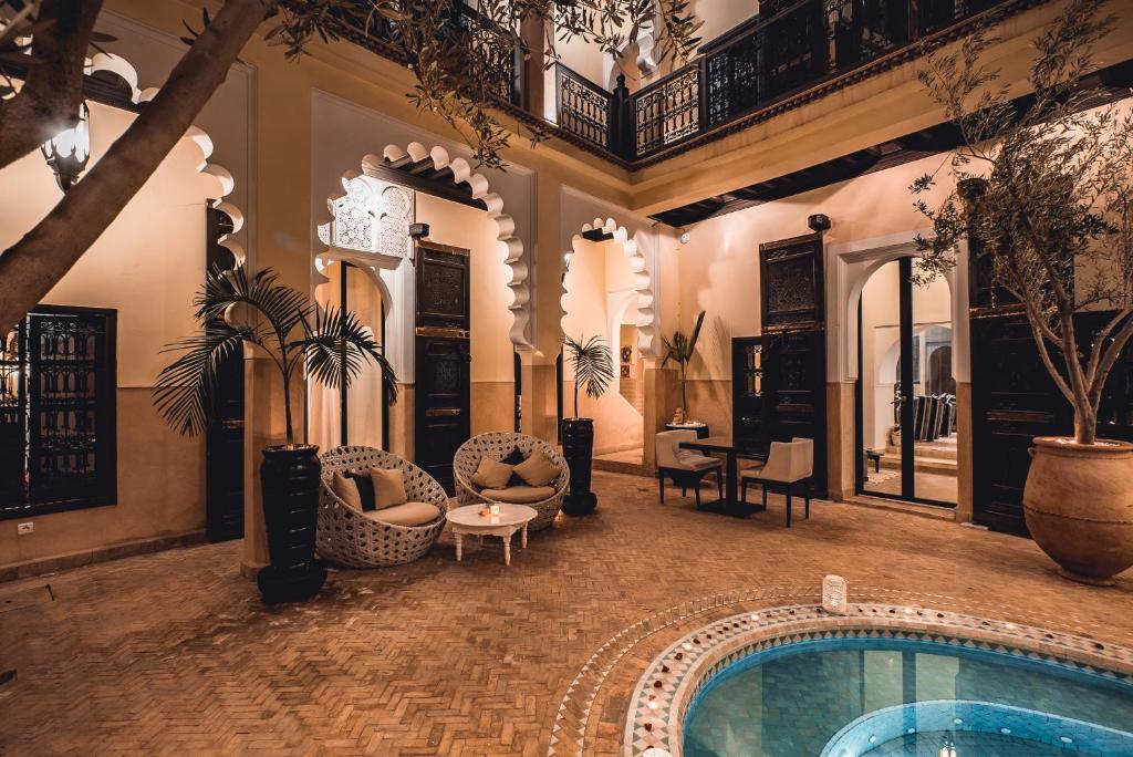 Piscine du riad