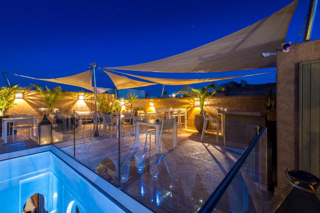 Piscine du riad